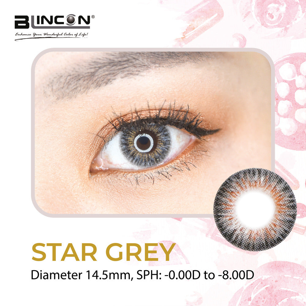 BLINCON BEAUTY SERIES STAR GREY MONTHLY (2 PCS)